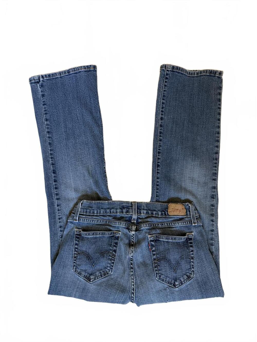 Levi's 529 Curvy Boot Blue Denim Jeans